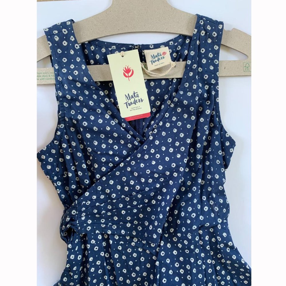 Ana Wrap Dress by Mata Traders
